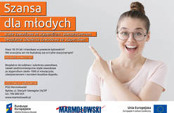 Prywatne Centrum Edukacyjne „Marmołowski” s.c. zaprasza   do udziału w projekcie „Szansa dla młodych”.